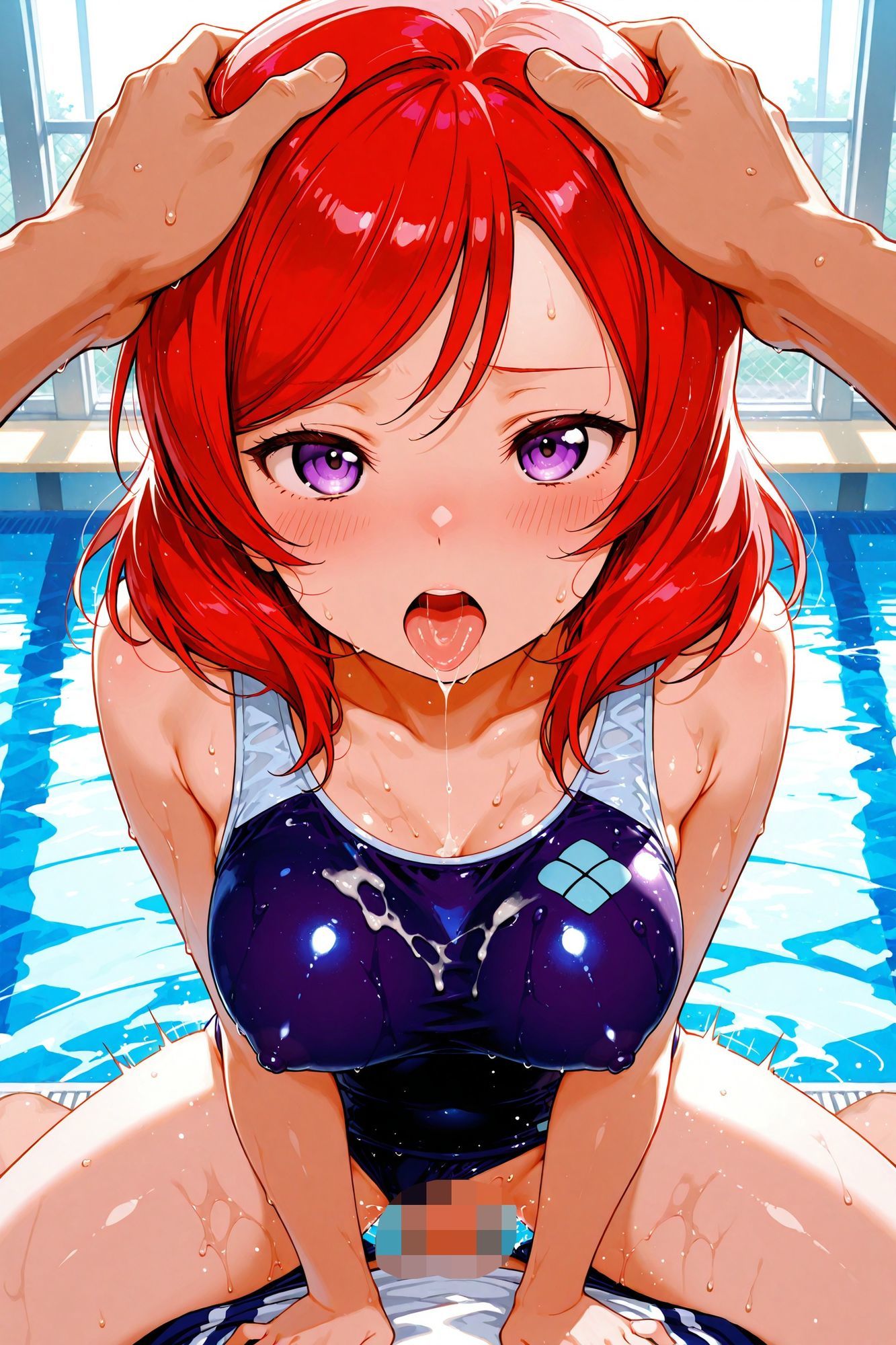 エロライブ スク水編 - サンプル画像 6