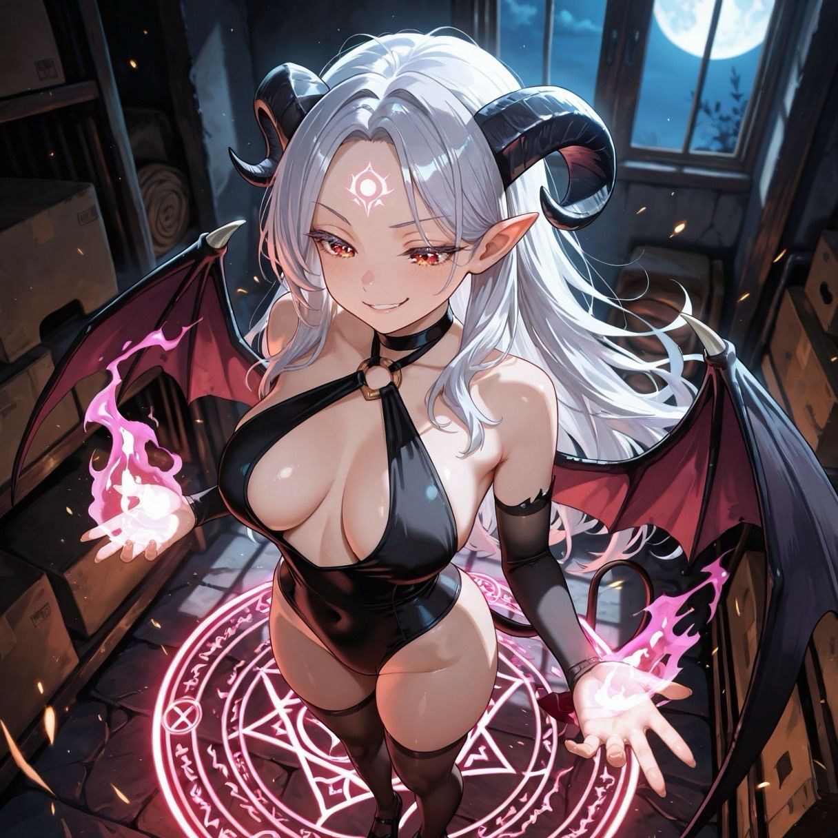 悪魔召喚したら何故か悪魔が棲みついてしまった - サンプル画像 2