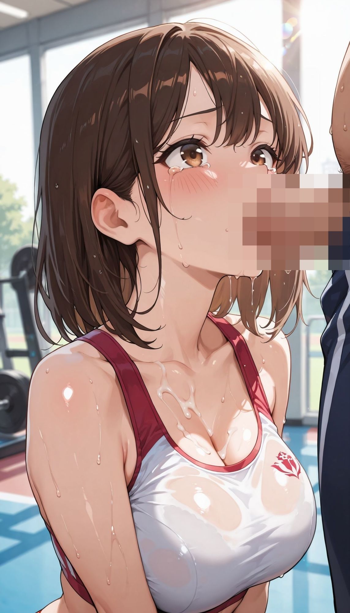 陸上部員にガチハメ中出し性指導〜キモおじ顧問のいいなり調教〜 - サンプル画像 5