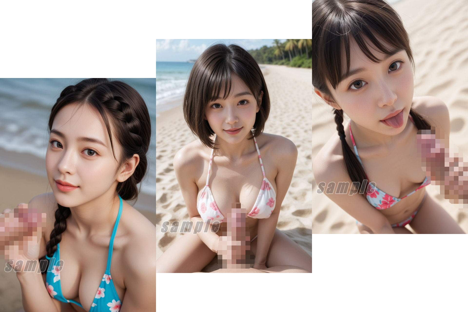 南国ビーチdeアイドル -超絶美少女たちのセクシーショット満載！画像＆動画DXセット- vol.2 - サンプル画像 8