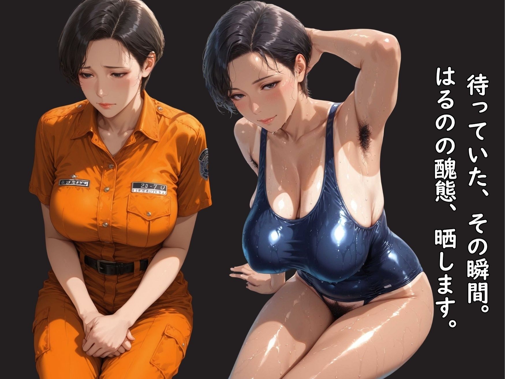 【3部作】サレ妻熟女はるの｜スカトロ編II - サンプル画像 1
