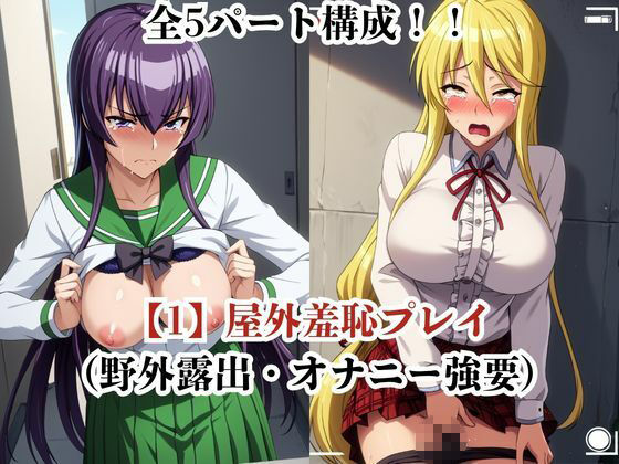 肉玩具認定証発行！！街の性処理係堕ち。―快楽と恥辱の記録―毒●冴子＆鞠●静香編 - サンプル画像 3