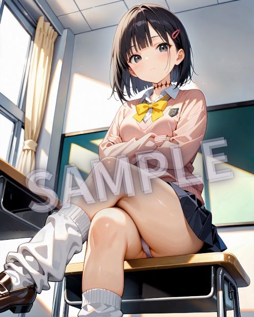 New パンチラ図鑑 まお - サンプル画像 2