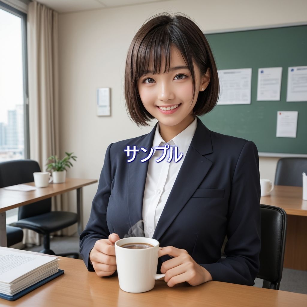 いやされたい貴方の為のAI彼女【OLメグミさん編】 - サンプル画像 4