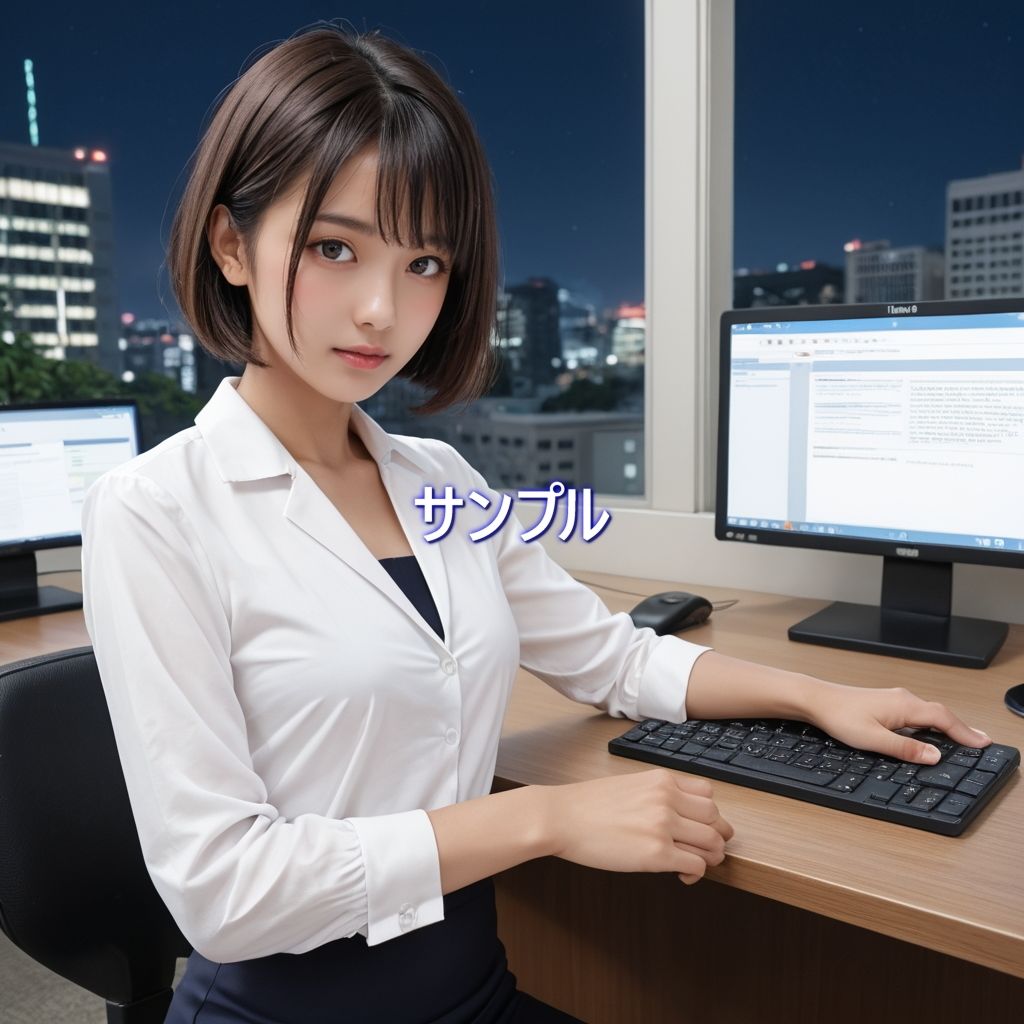 いやされたい貴方の為のAI彼女【OLメグミさん編】 - サンプル画像 7