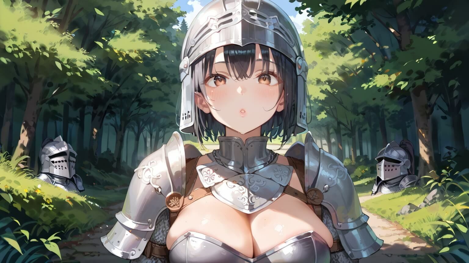 無骨な女剣士は、エロに弱い…・400P - サンプル画像 1