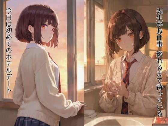 ヤリ友の生徒と教師 ラブホで中出しSEX - サンプル画像 2