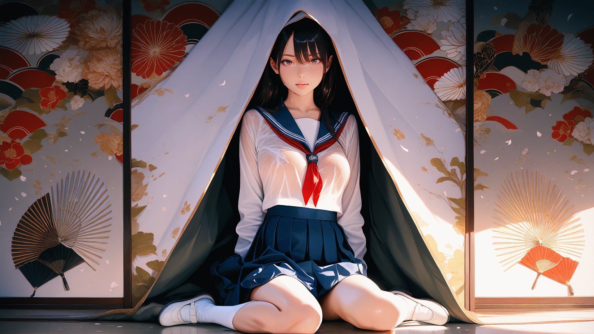 女体と制服  Kind of horny - サンプル画像 5