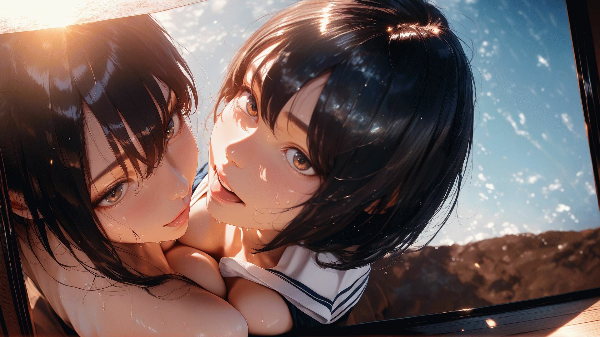 女体と制服  Kind of horny - サンプル画像 8