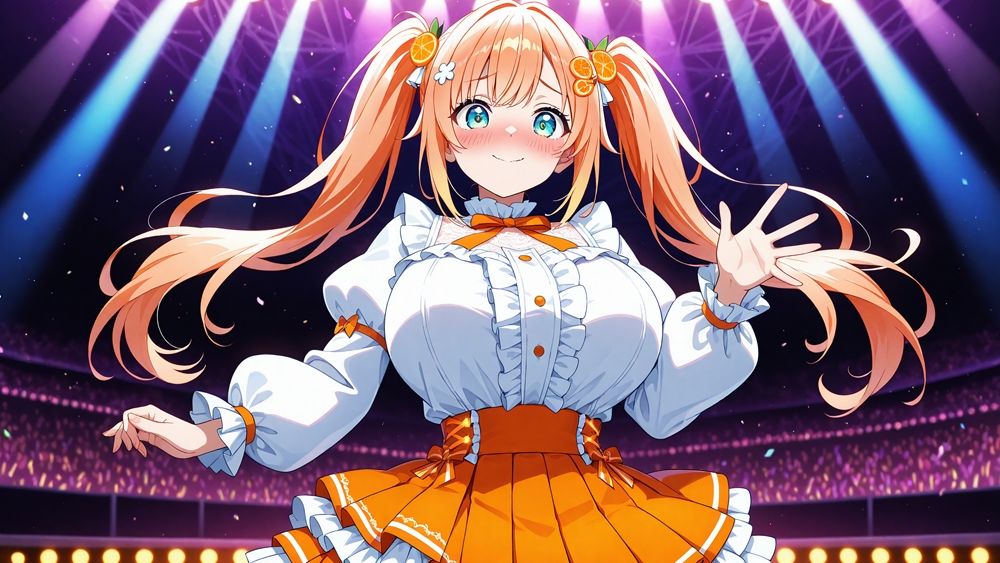 爆乳アイドルが秘密の副業で衣装のままハメ撮り受精【4K】【400枚】 - サンプル画像 4