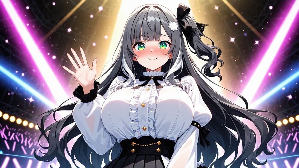 爆乳アイドルが秘密の副業で衣装のままハメ撮り受精【4K】【400枚】 - サンプル画像 5