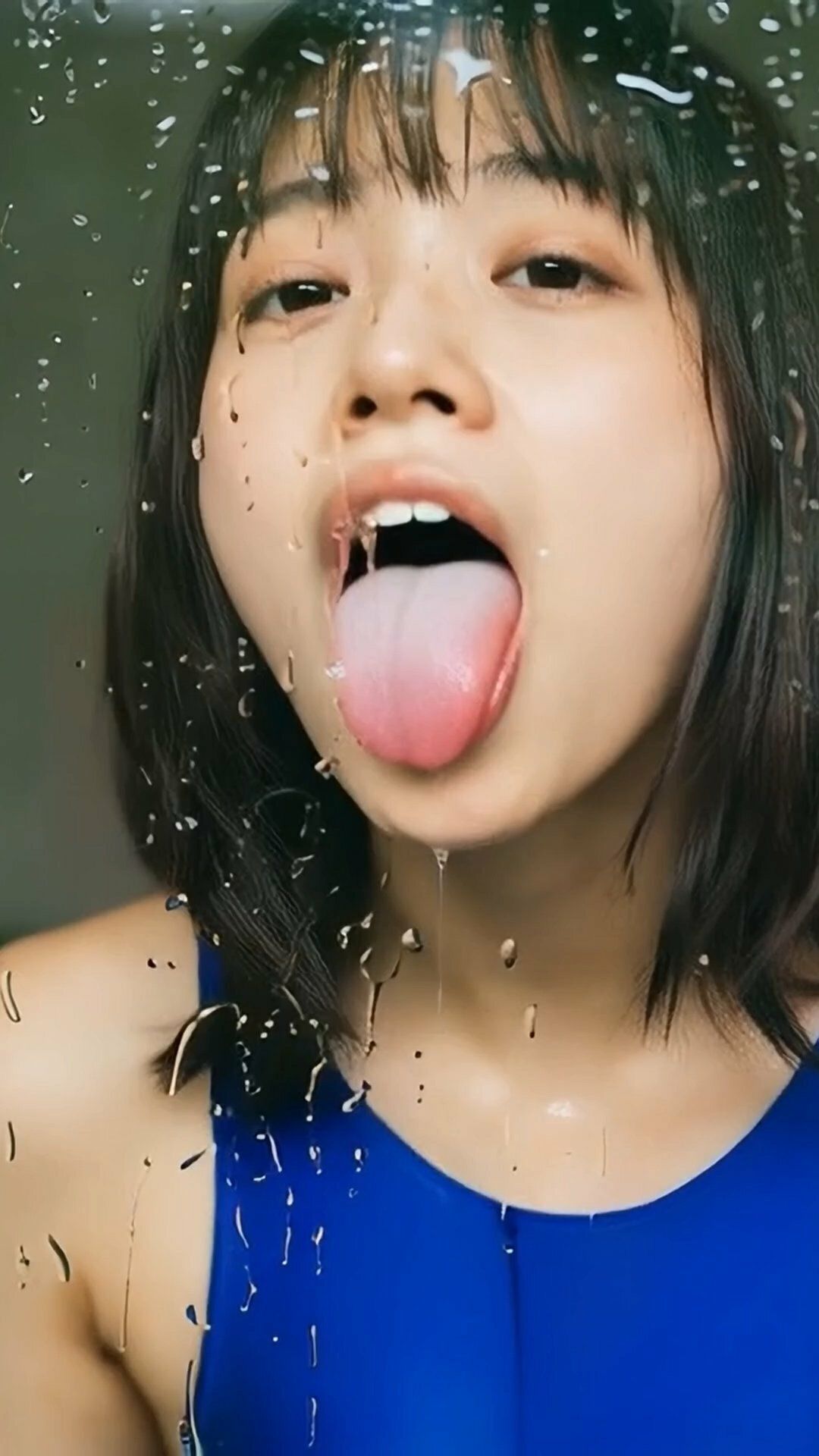 舌フェチ4 AI 水着女子 - サンプル画像 1