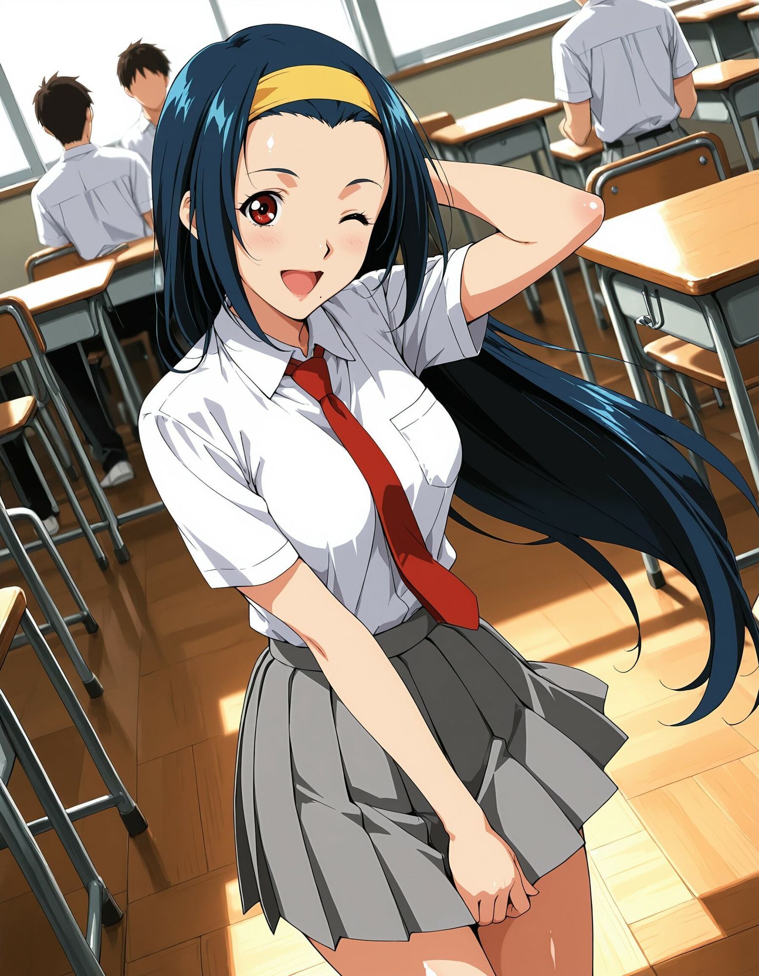 スーパー脱衣麻雀:Re【PVII:麻〇奈夏姫編】 - サンプル画像 1