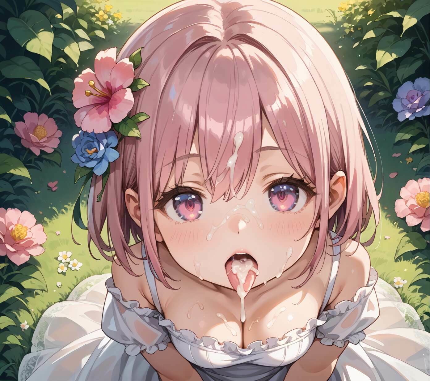 どエロ花嫁に我慢できない★370枚 - サンプル画像 9