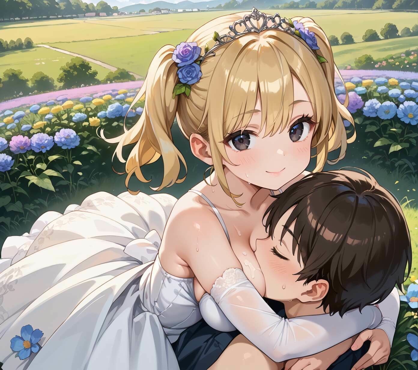 どエロ花嫁に我慢できない★370枚 - サンプル画像 10