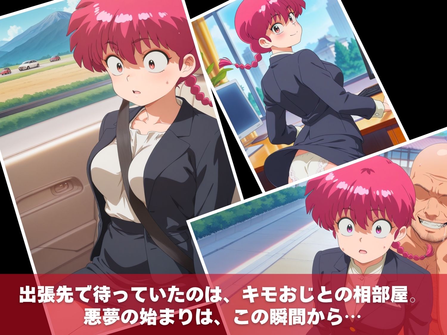 ら●ま1/2〜キモおじ温泉地獄〜 - サンプル画像 1