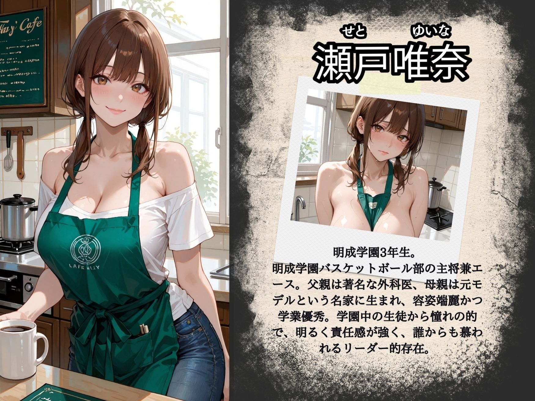 無限射精電車 アルバイト編 〜カフェでの再会〜 - サンプル画像 2