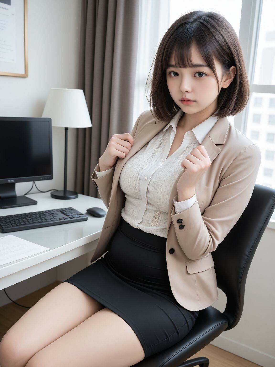 秘密のSMクラブ 縛られたOL達 - サンプル画像 2