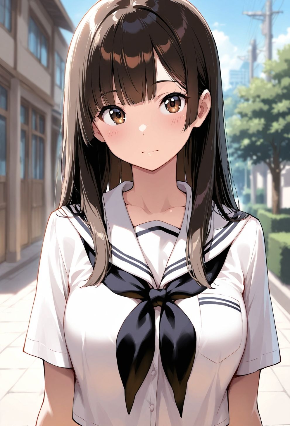 かくれ巨乳ちゃんを連続挿入で覚醒 - サンプル画像 1