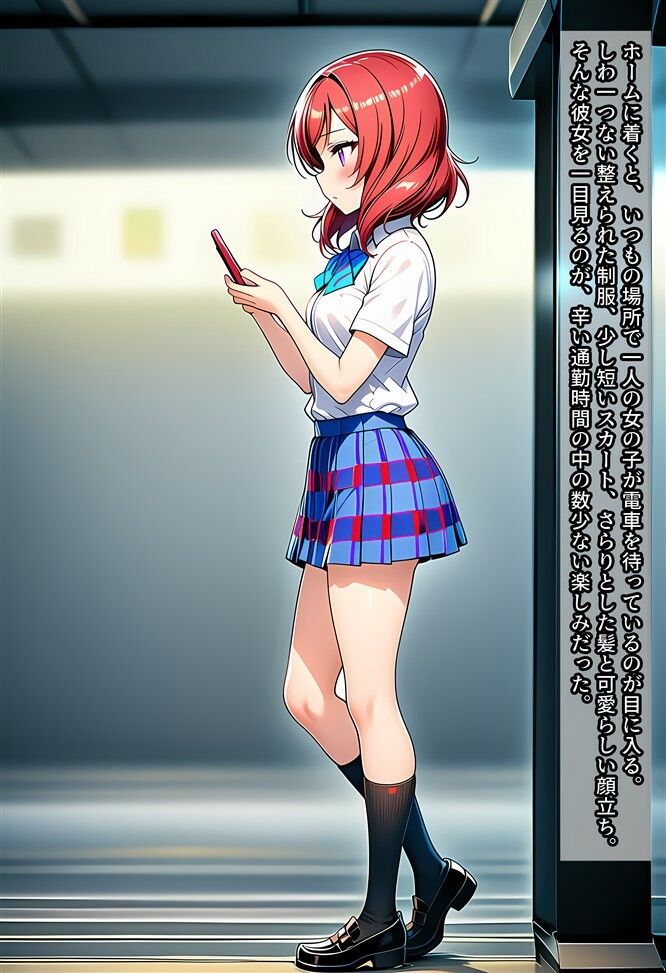真姫ちゃんを盗撮したり痴○したりする話 - サンプル画像 1