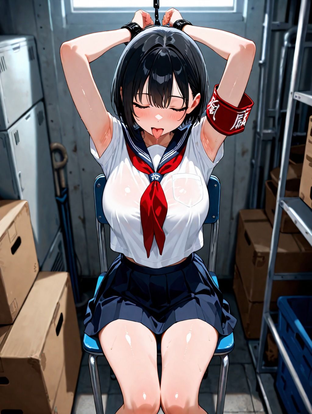 生徒会長を催●支配〜校則で縛る彼女が肉欲に縛られるまで〜 - サンプル画像 3