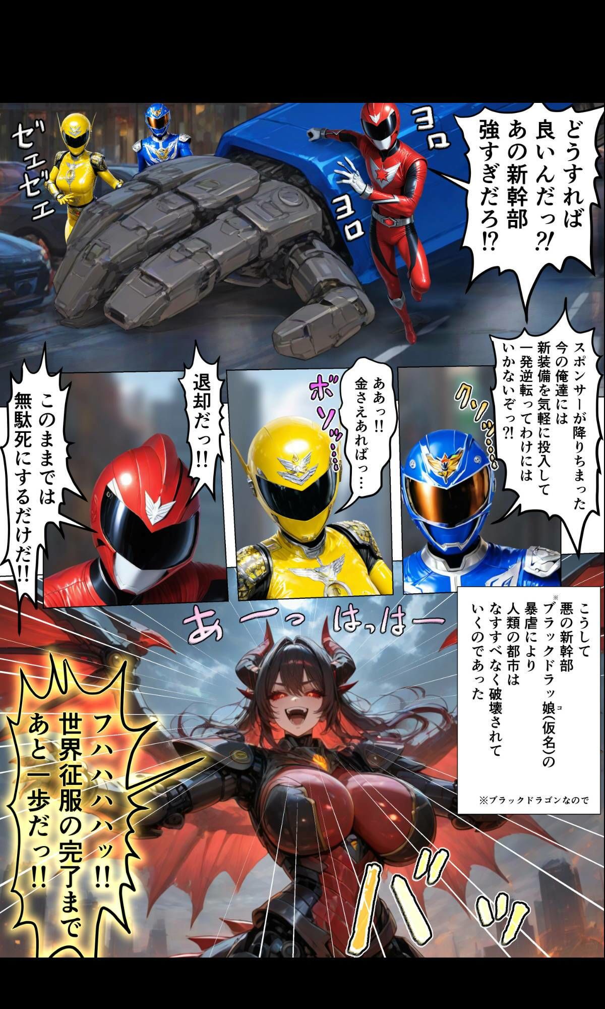 悪の人外爆乳女幹部 輪〇 FEMALE CYBORG MAGAZINE Vol.6 - サンプル画像 5