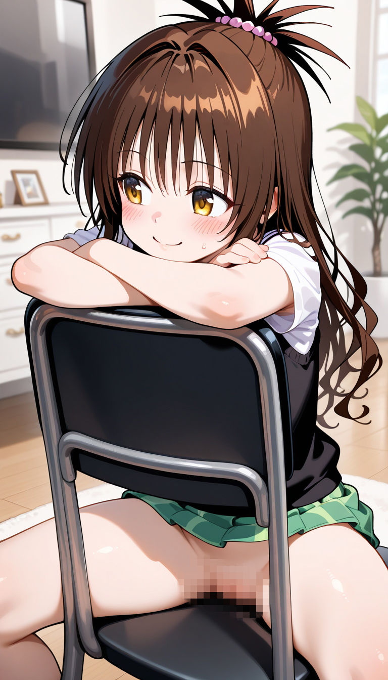 前の席のあの娘がすごいノーパンアピールしてくる蜜〇＆ネ〇シス編 - サンプル画像 2