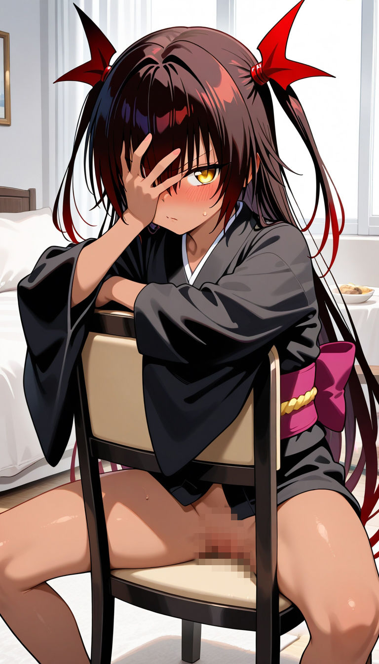 前の席のあの娘がすごいノーパンアピールしてくる蜜〇＆ネ〇シス編 - サンプル画像 6