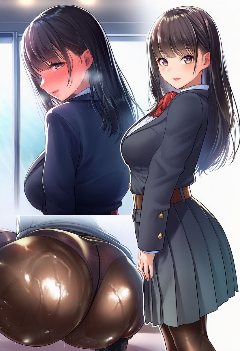 ai制服のお尻 - サンプル画像 2