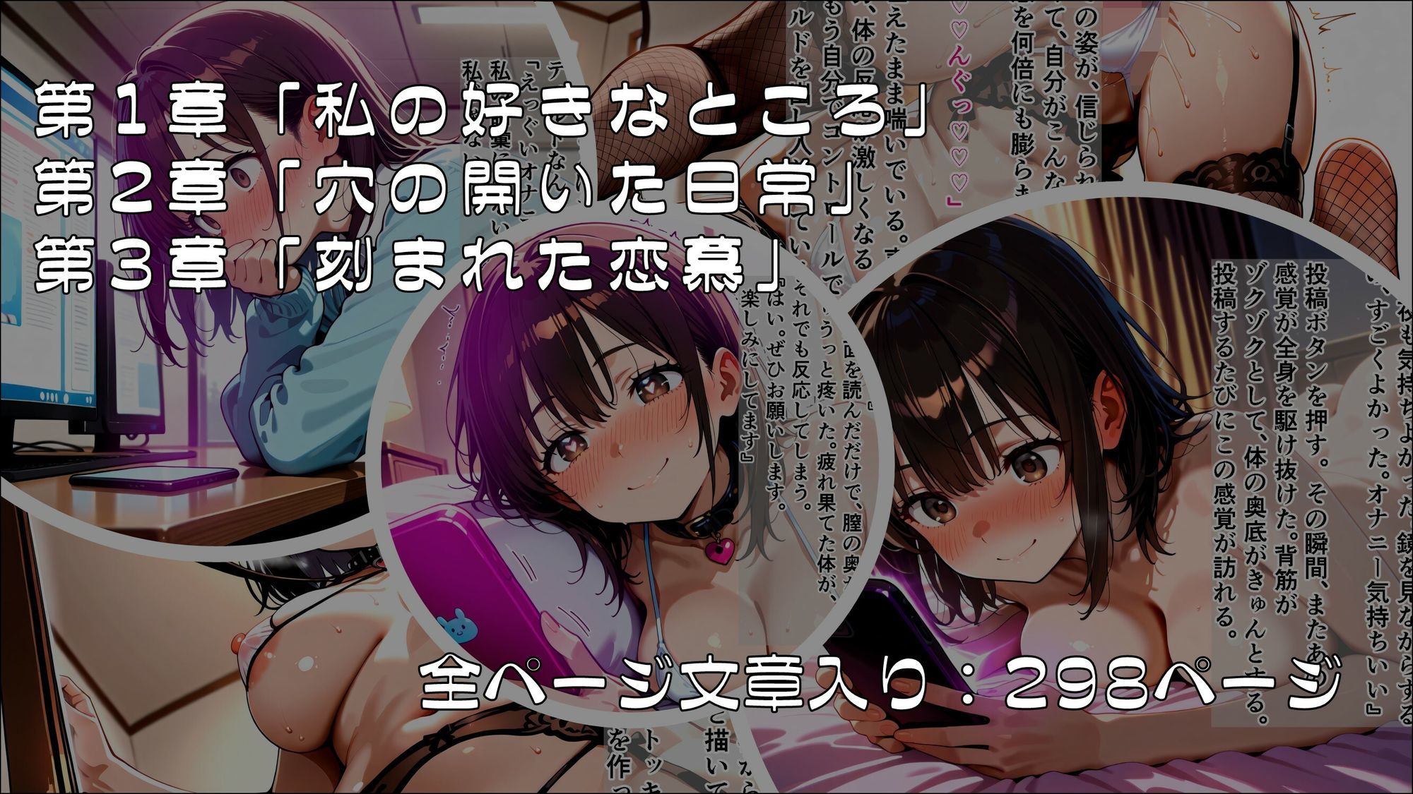 「私の好きなところ:笑顔、髪、そして――」SNS投稿が現実になるアプリで淫らに書き換えられた私_前編 - サンプル画像 4