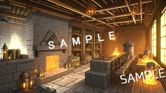 ファンタジー3背景素材3-2