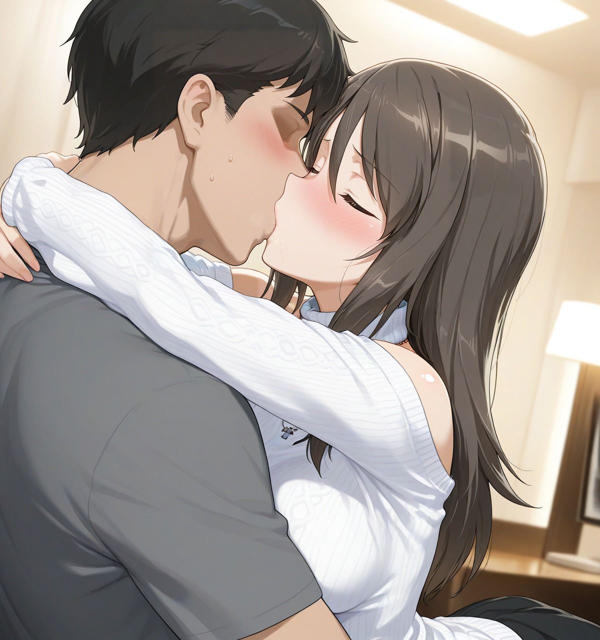 【ガールズ＆パンツァー】西住みほ・ダージリン・ミカとイチャラブSEX 短編トリロジー（三部作） - サンプル画像 8