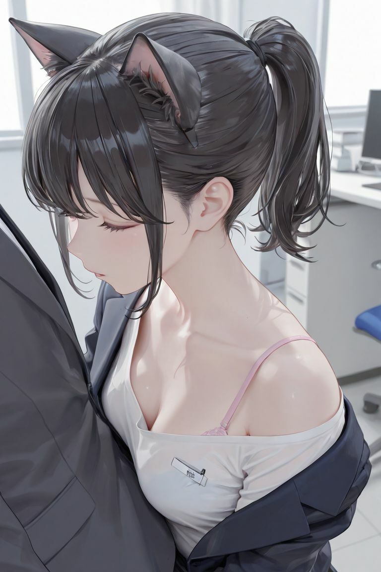 猫耳女子社員 - サンプル画像 7