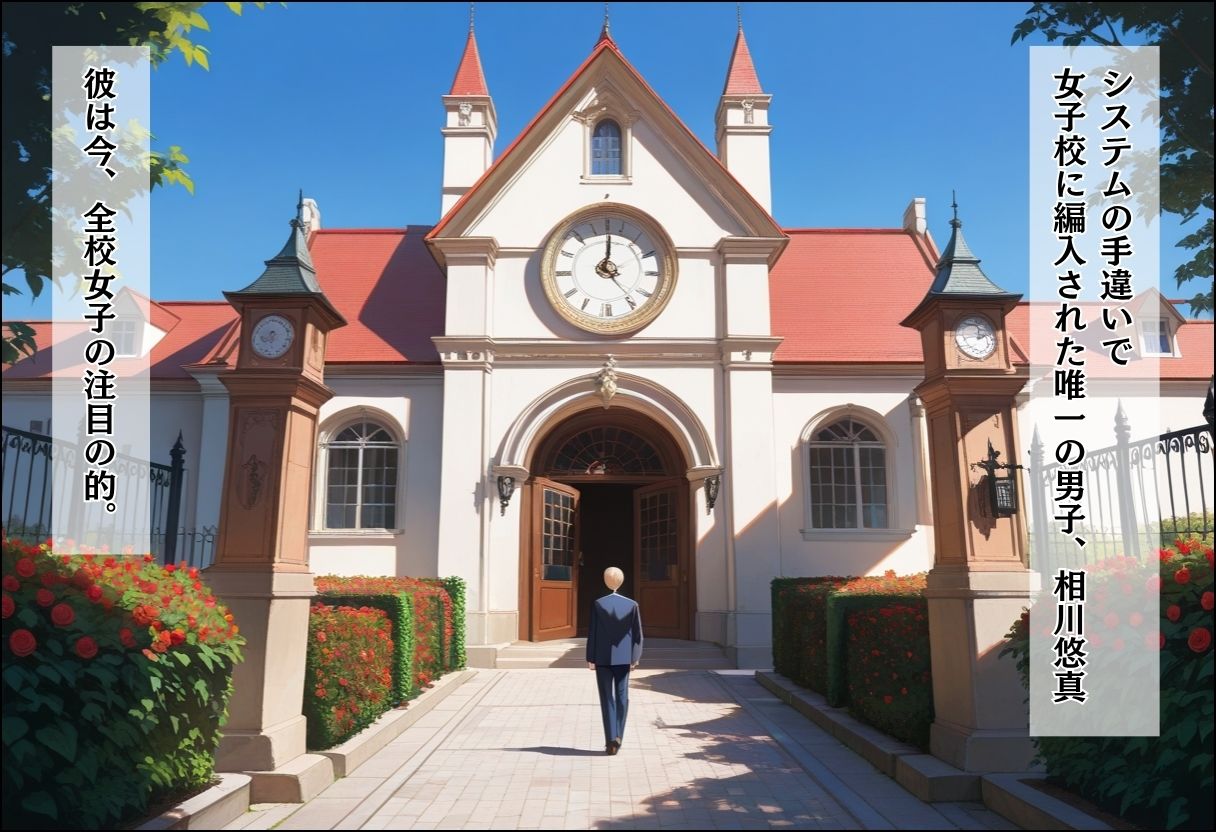 間違って女子校に入学したらムチムチ女子校生に毎日中出しを要求される学園生活 〜密室愛、秘密の休日編〜 - サンプル画像 1