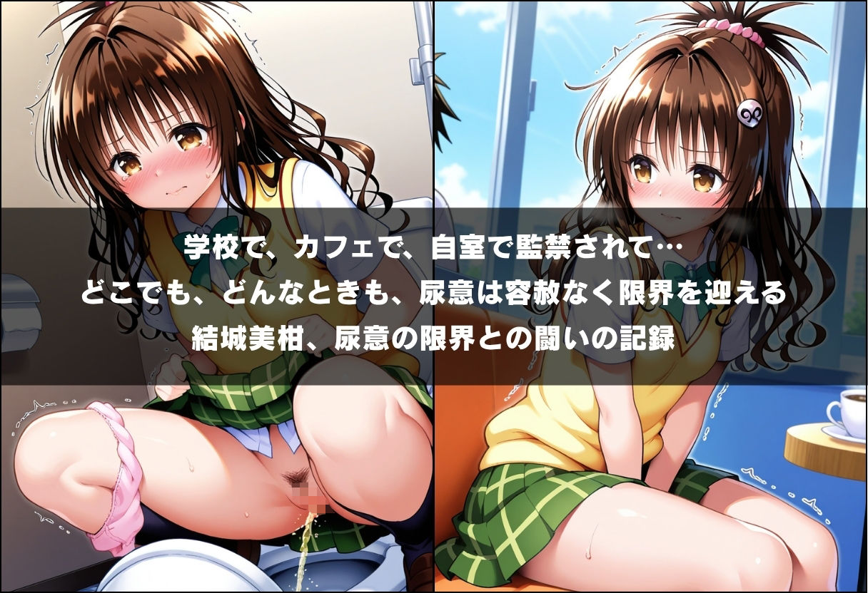 尿意の限界  おもらしトラブル  結城美柑 - サンプル画像 1