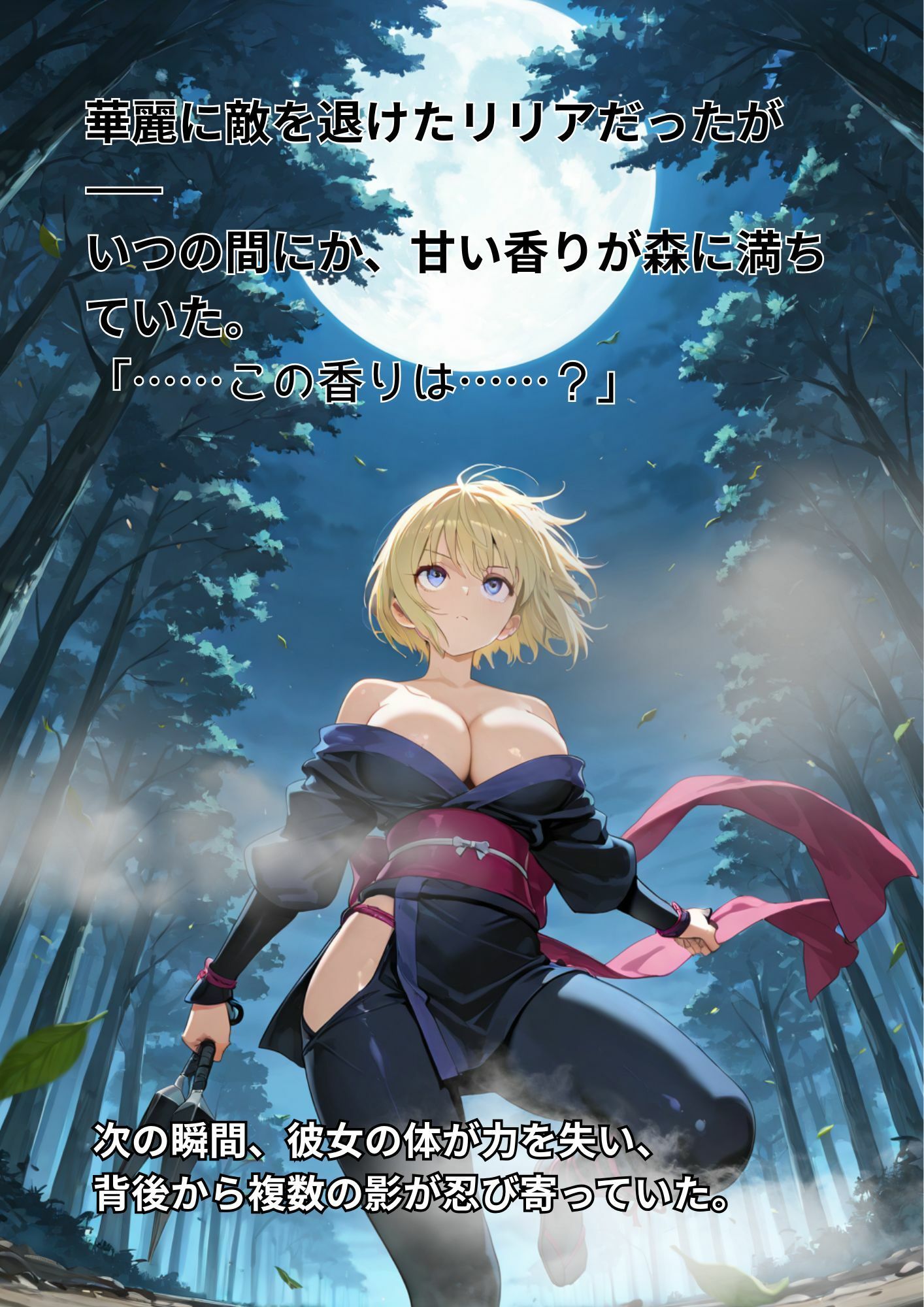 くノ一リリア  潜入せよーレズビアンの館 - サンプル画像 4