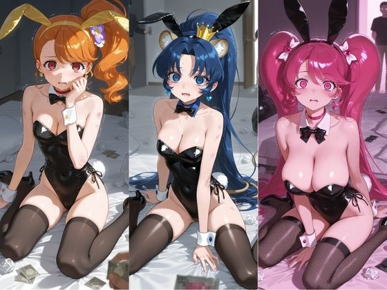 ヒロインが複数男の標的に！！ 催●で抵抗できず輪〇地獄！！ プ〇キュア  6 - サンプル画像 2