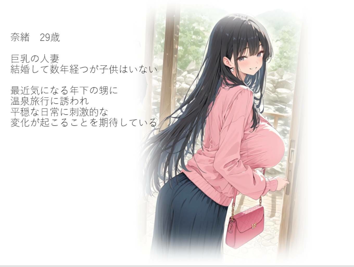 奈緒  29歳  不倫温泉旅行 - サンプル画像 1