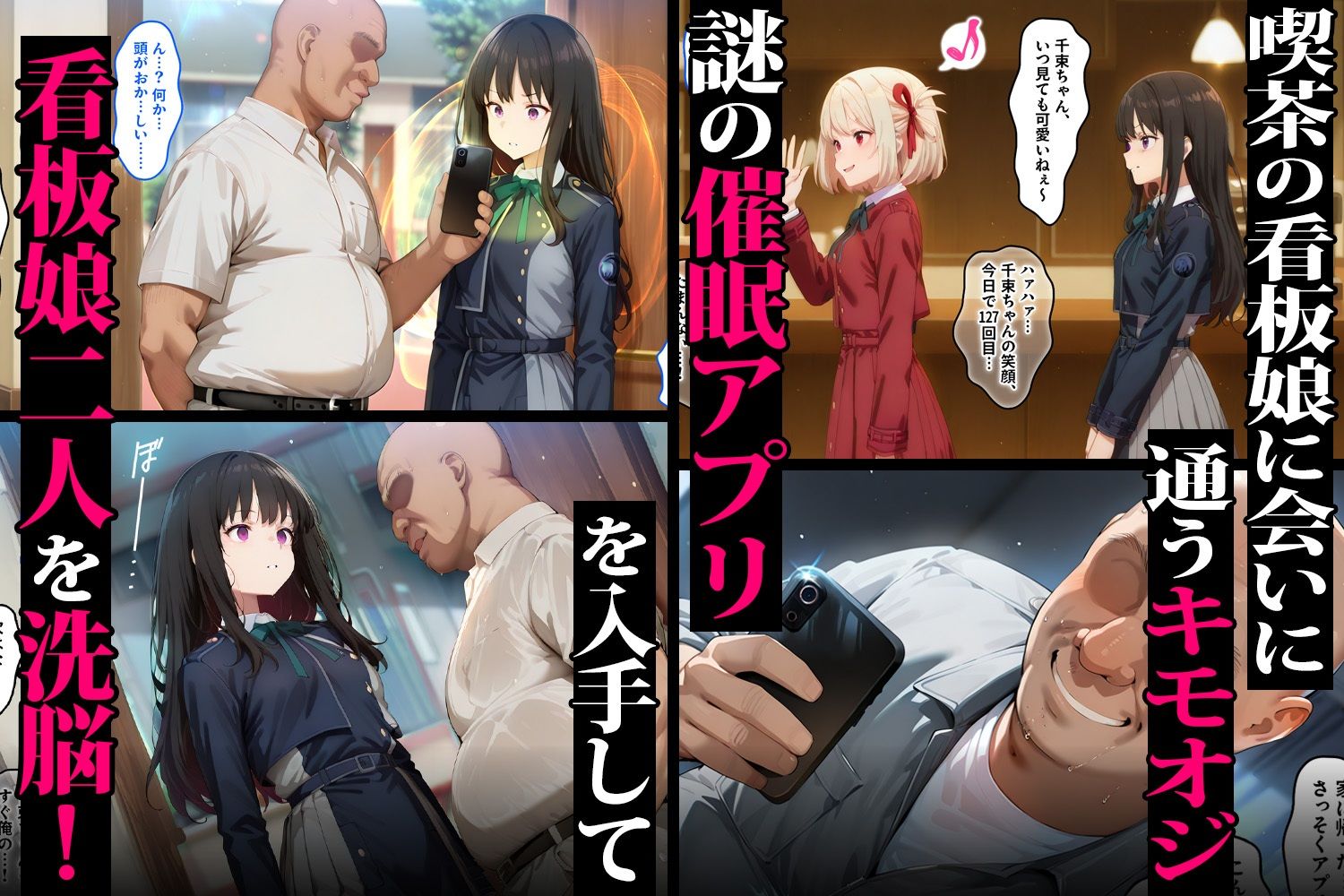 底辺ストーカーの逆転催● 千束＆たきながイキ狂い中出しされる話 - サンプル画像 1