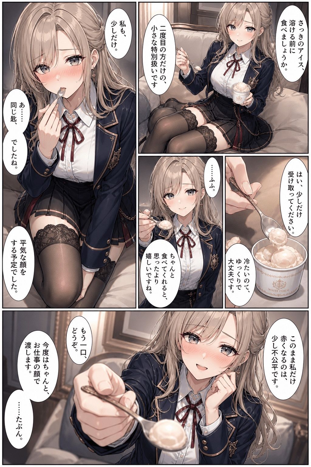 夢幻館AI恋愛漫画コレクション＊ChatGPTの漫画制作ノウハウ付き - サンプル画像 7