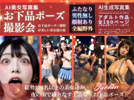 お下品ポーズ撮影会