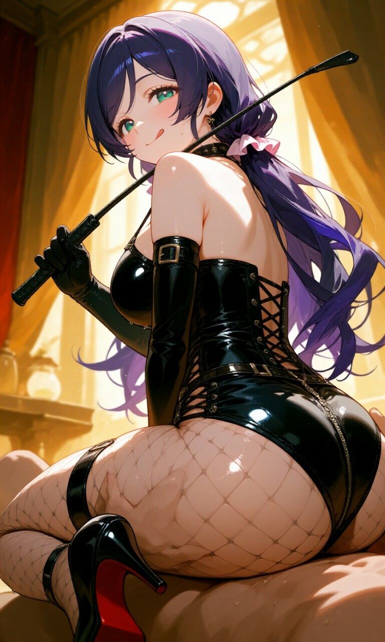 ラ〇ライブ 女王様イラスト集 東〇希 - サンプル画像 3