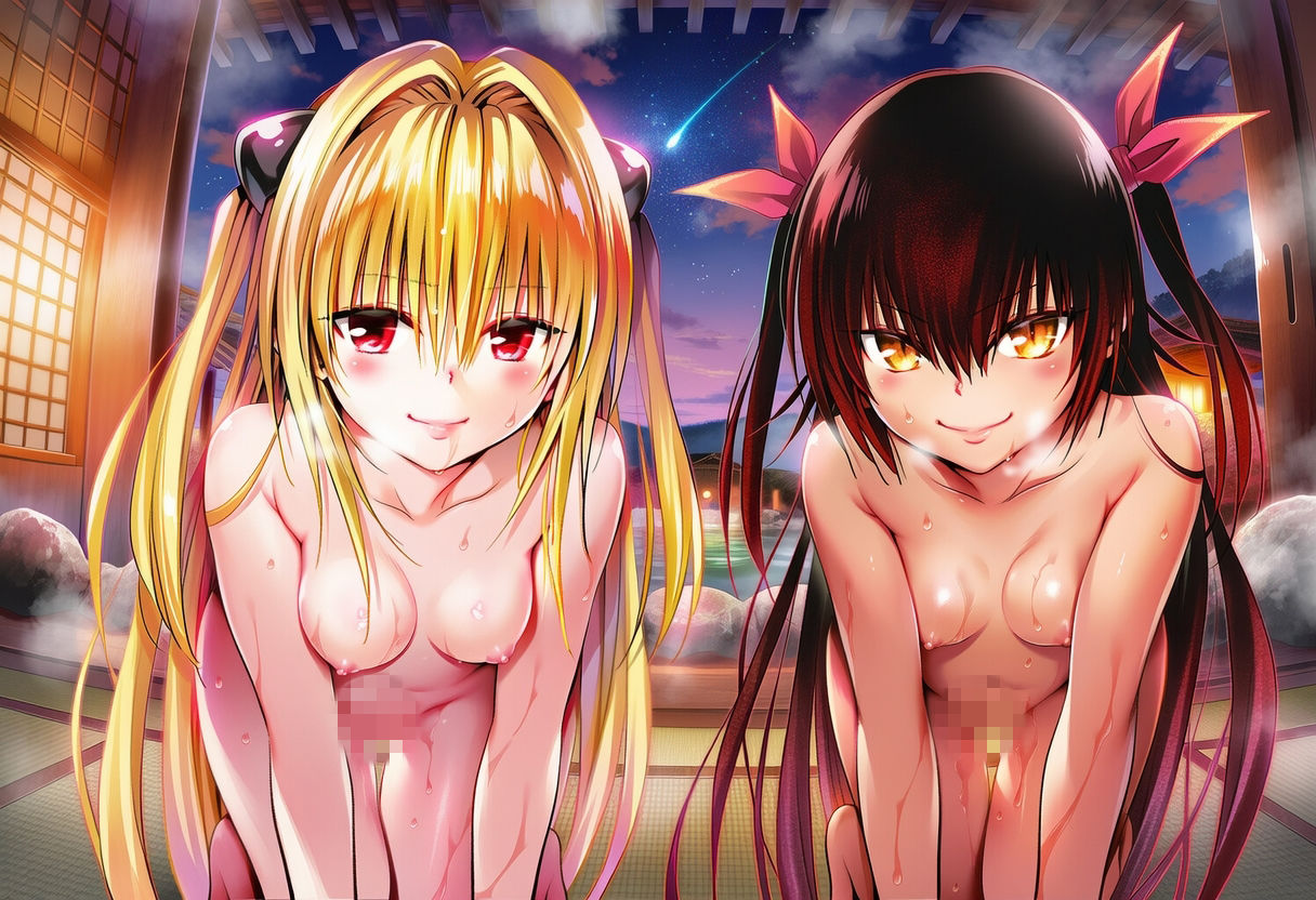 誘惑ポーズ集 セックスしないと出られない温泉6.2（金色の闇・ネメシス） - サンプル画像 2
