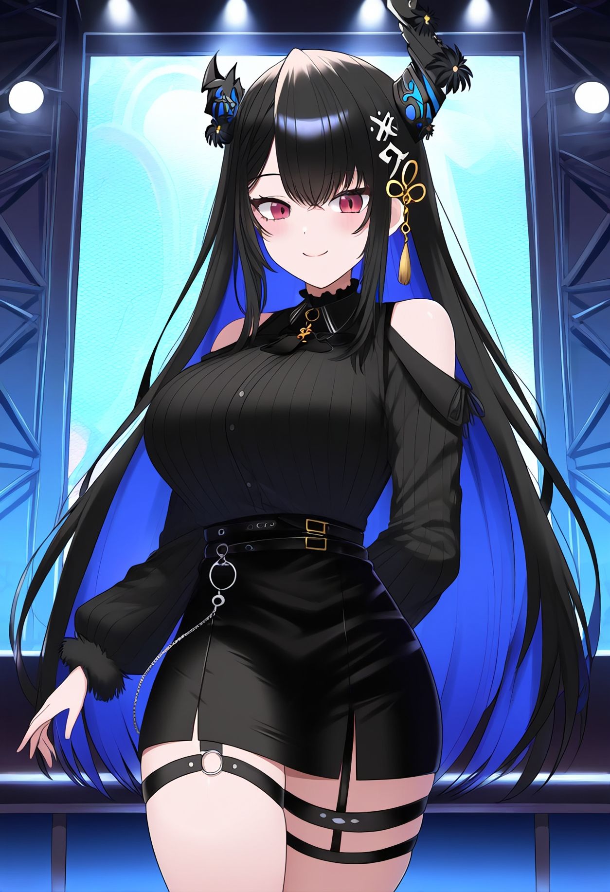【買い切り版】バーチャル衣装故障で羞恥ネリッサ（English translation included） - サンプル画像 1