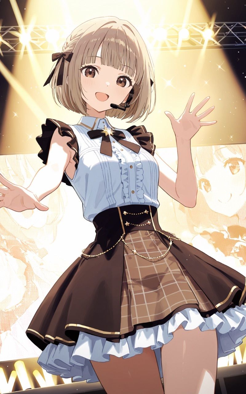 人気アイドルのあの子達に中出ししてみた - サンプル画像 1