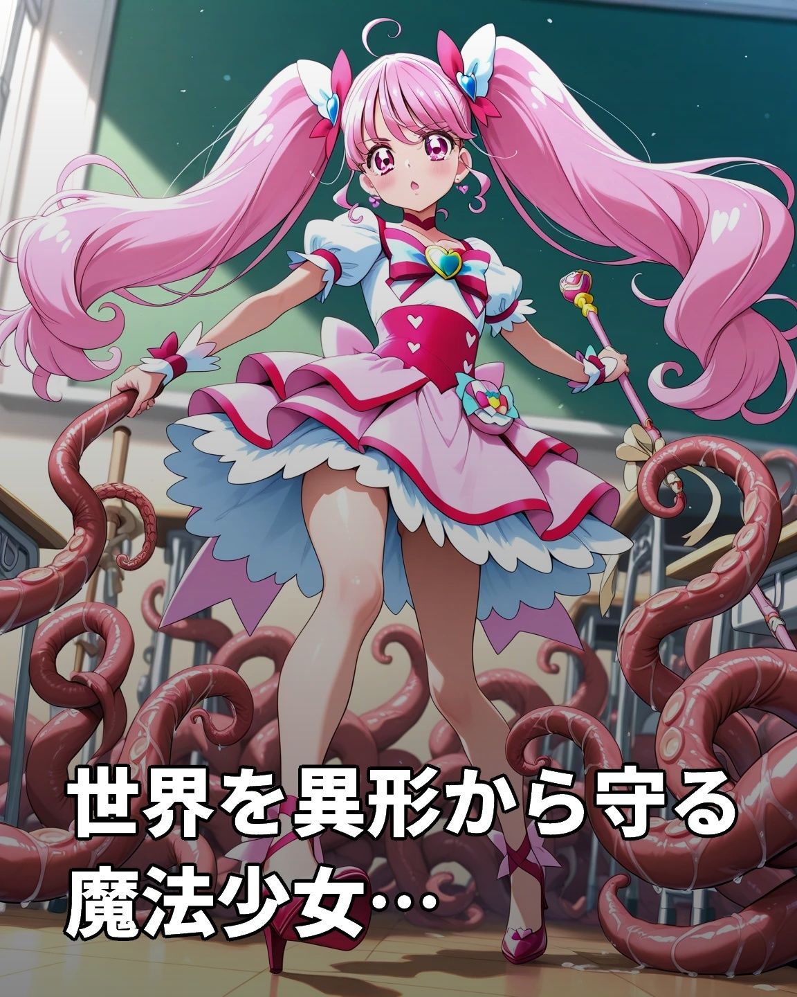 敗北完堕魔法少女03（ハイボクカンオチマホウショウジョ03） - サンプル画像 1