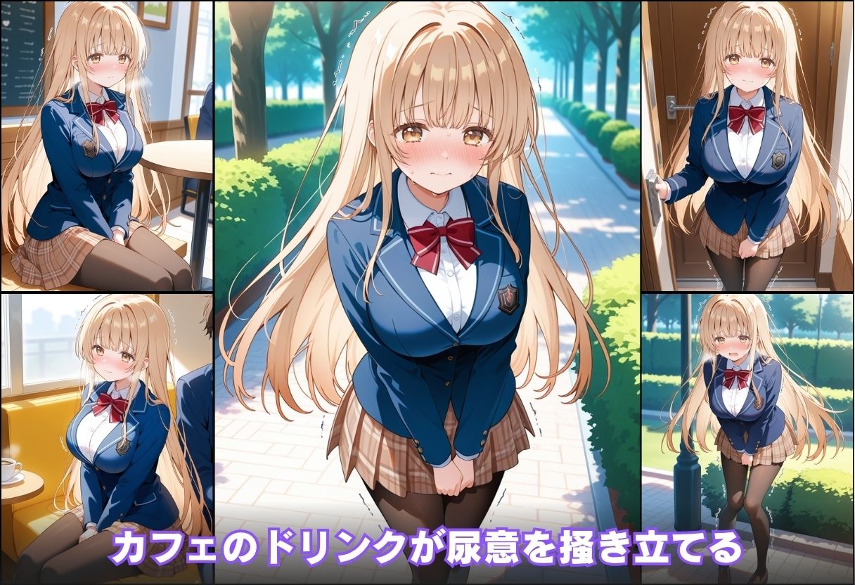 尿意の限界 おもらしの天使様 椎名真昼 - サンプル画像 5