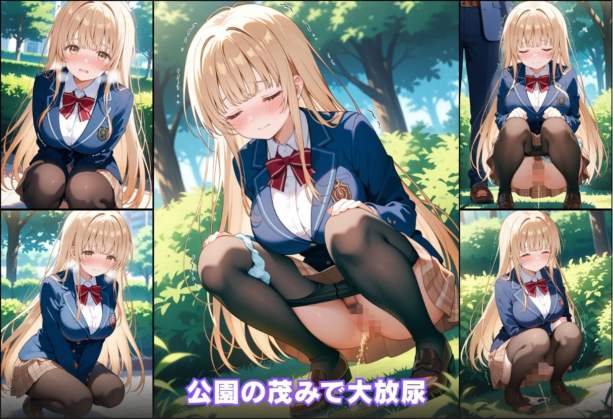 尿意の限界 おもらしの天使様 椎名真昼 - サンプル画像 6