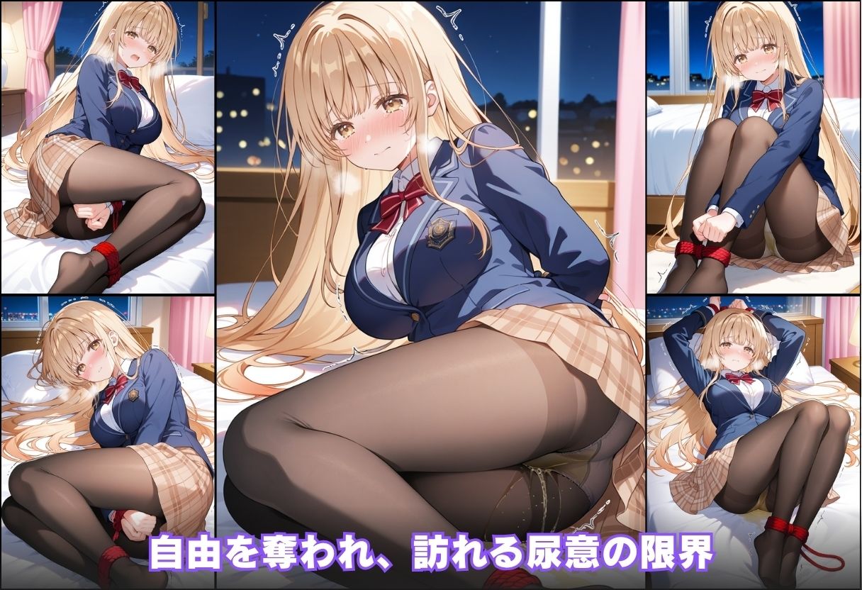 尿意の限界 おもらしの天使様 椎名真昼 - サンプル画像 8
