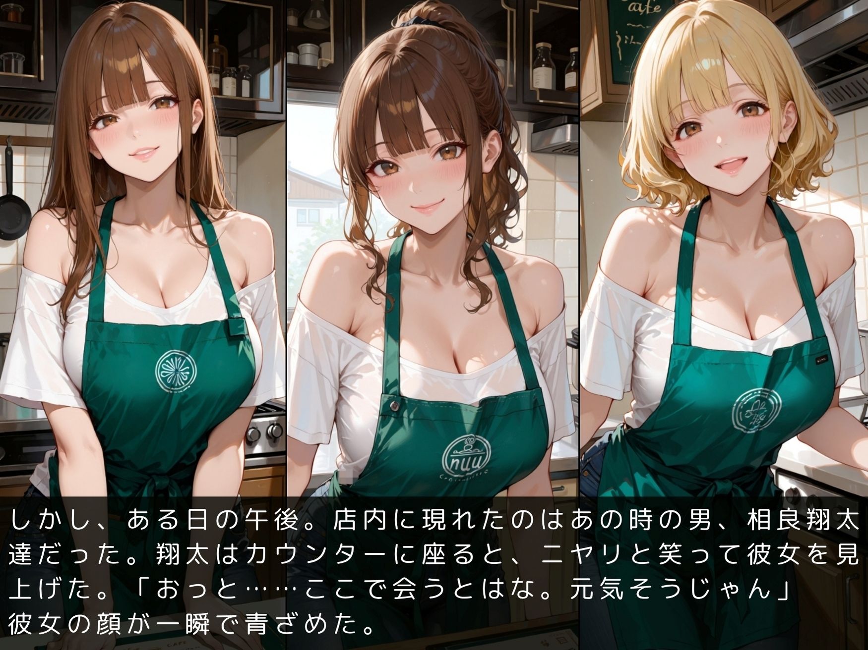 無限射精電車 アルバイト編 〜カフェでの再会〜Vol.2 - サンプル画像 6